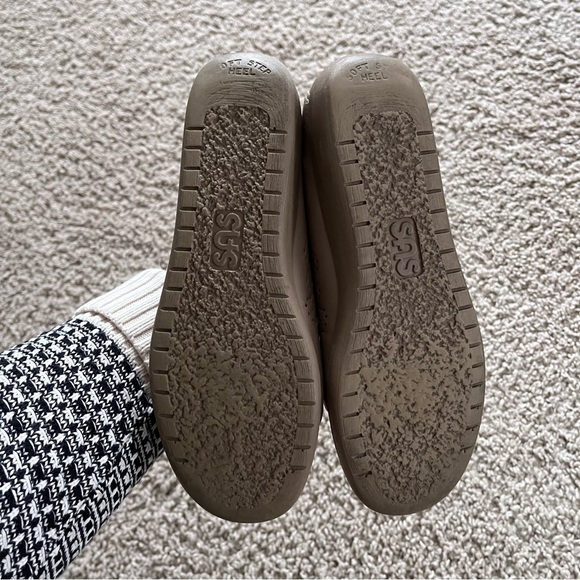 SAS Siesta Lace Up Moccasin Shoes Mocha Comfort Oxford Classic Office Size 4.5 M - Picture 14 of 16